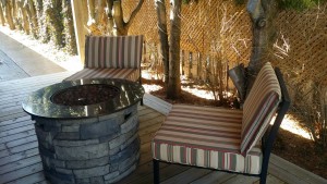 Another picture of master bedroom patio furniture