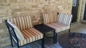 Another picture of master bedroom patio set